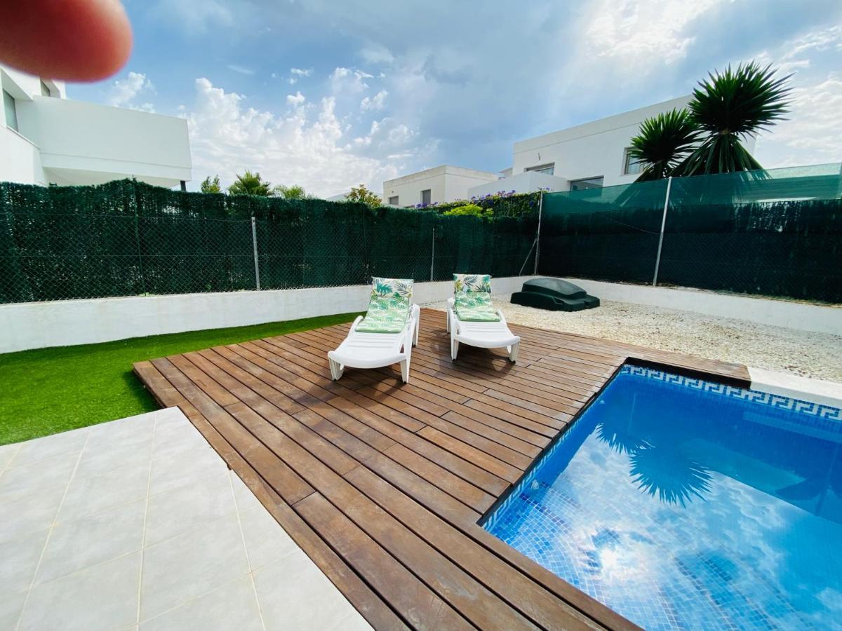 Casa Coco Stylisches Beachhouse Mit Pool & Sundeck Els Poblets Denia Exteriör bild