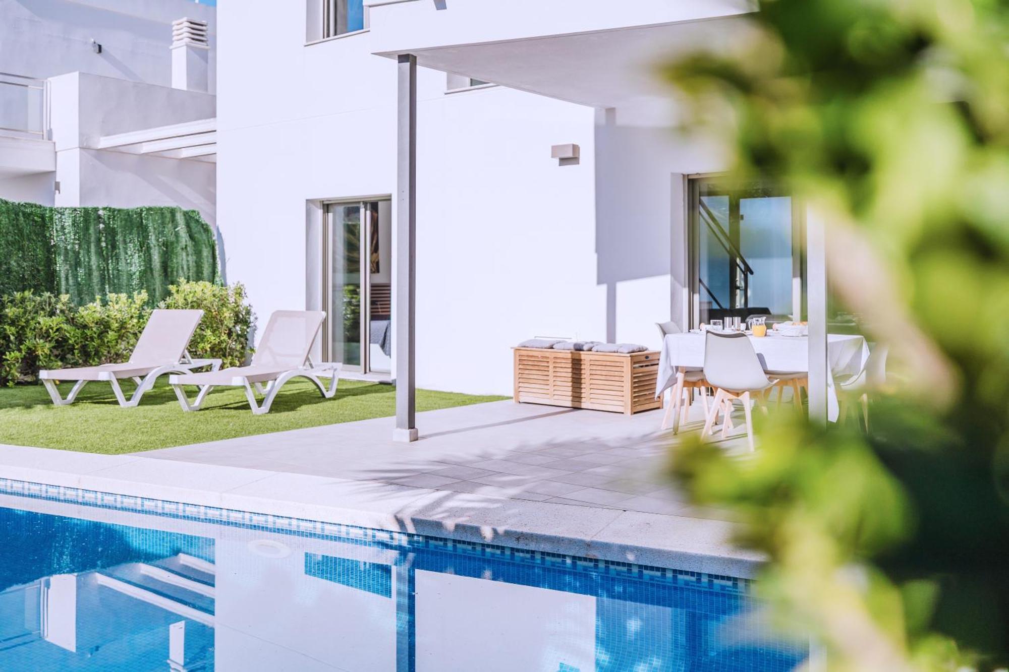 Casa Coco Stylisches Beachhouse Mit Pool & Sundeck Els Poblets Denia Exteriör bild