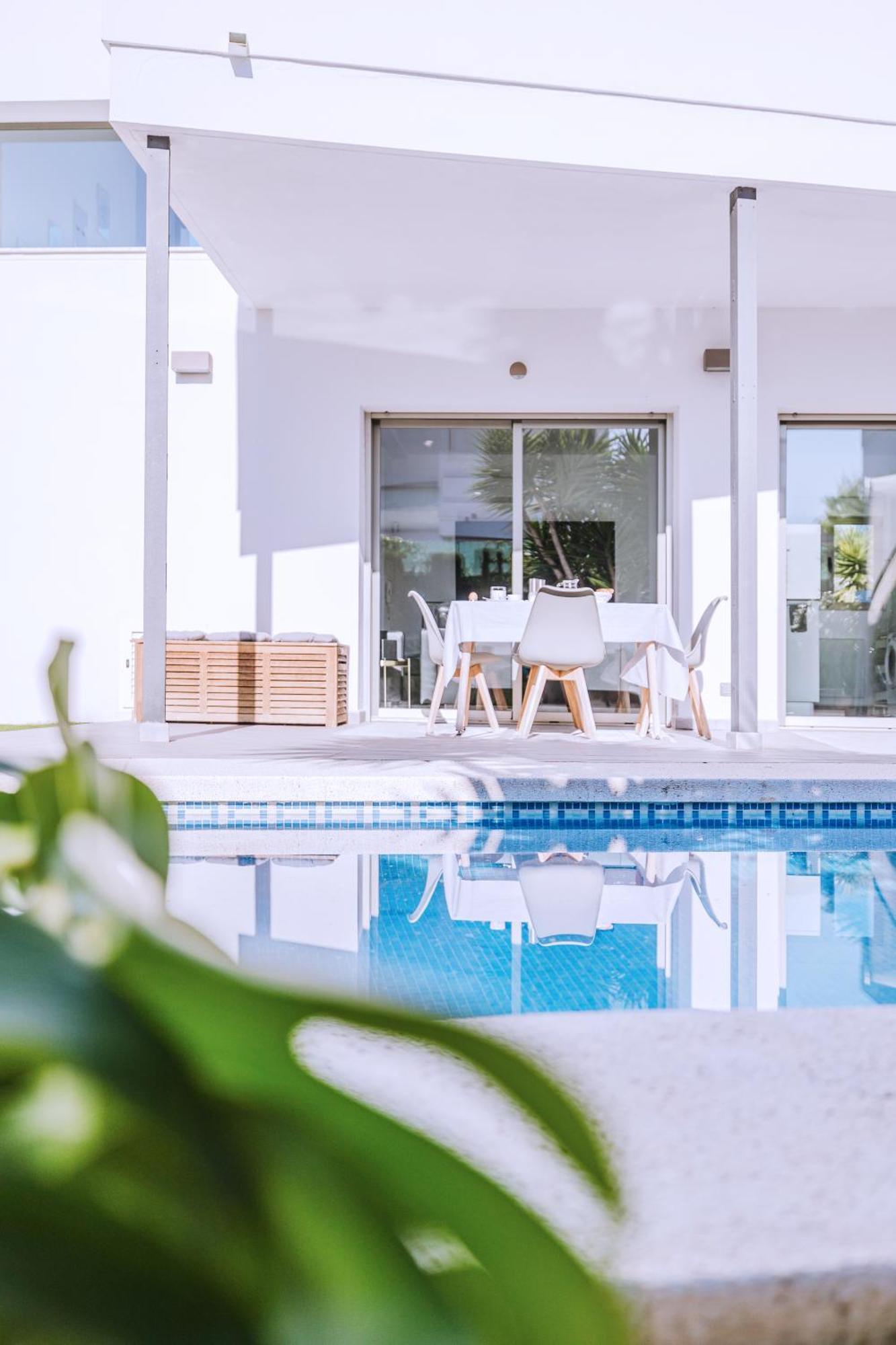 Casa Coco Stylisches Beachhouse Mit Pool & Sundeck Els Poblets Denia Exteriör bild