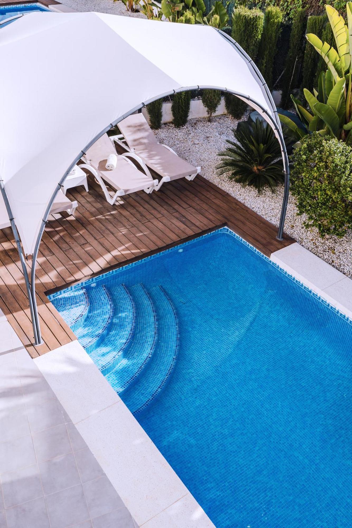 Casa Coco Stylisches Beachhouse Mit Pool & Sundeck Els Poblets Denia Exteriör bild