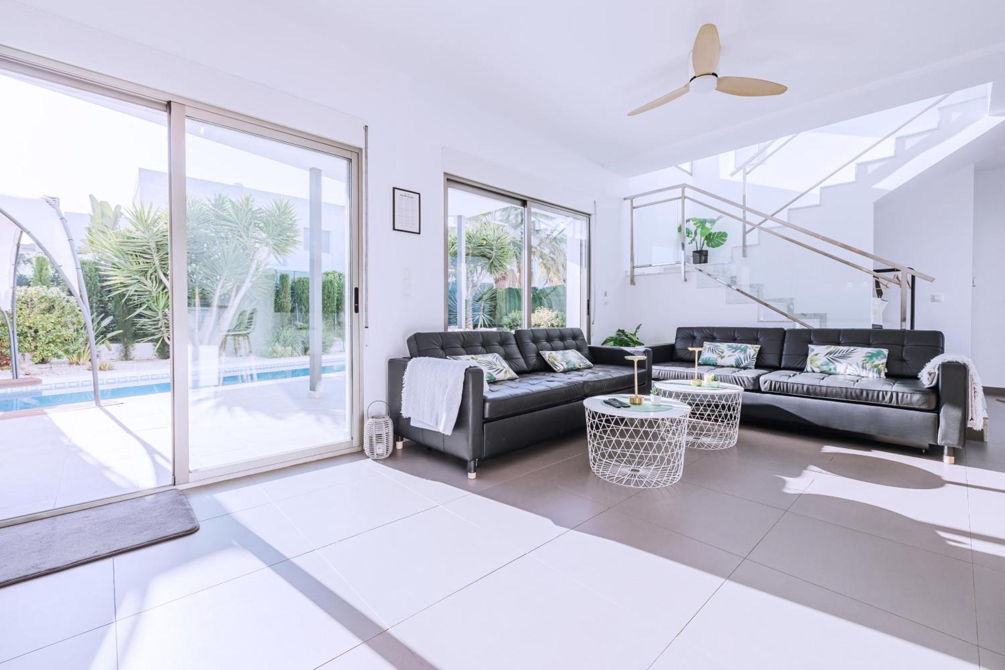 Casa Coco Stylisches Beachhouse Mit Pool & Sundeck Els Poblets Denia Exteriör bild
